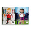 Picture of FOOTBALLER KIT CREATOR STICKER BOOK
